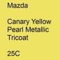 Preview: Mazda, Canary Yellow Pearl Metallic Tricoat, 25C.